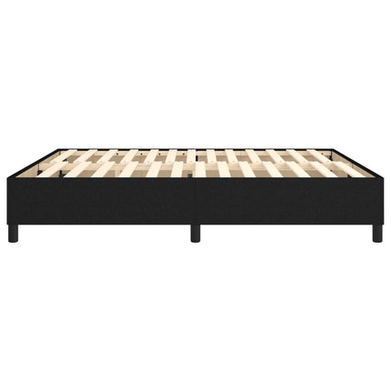 Boxspring sengeramme 180x200 cm stof sort