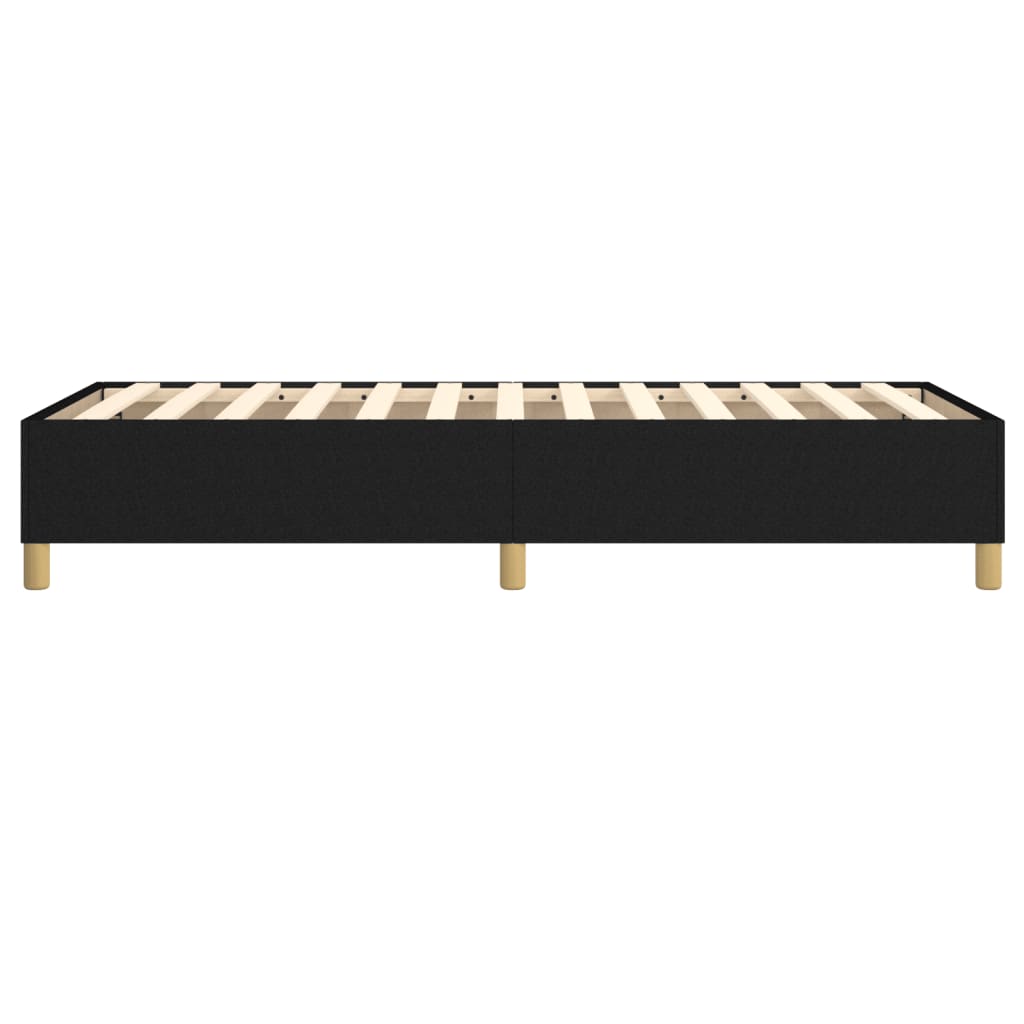 Boxspring sengeramme 80x200 cm stof sort