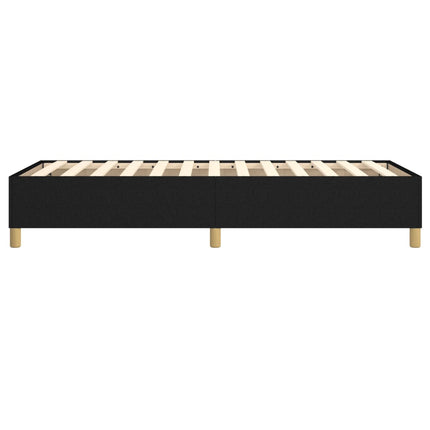 Boxspring sengeramme 80x200 cm stof sort