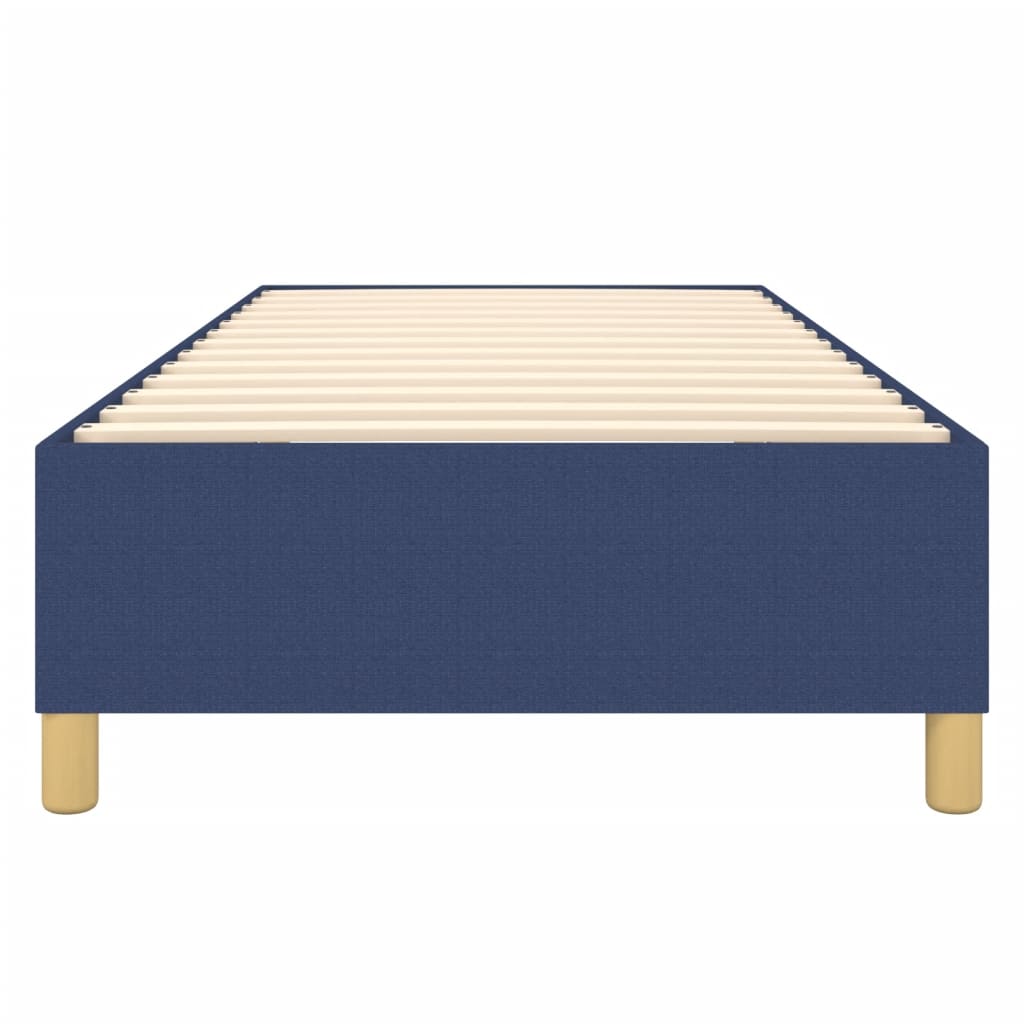 Boxspring sengeramme 80x200 cm stof blå