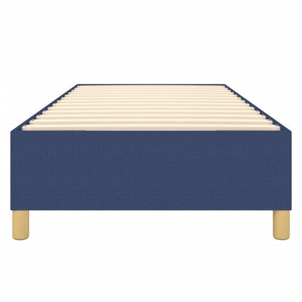 Boxspring sengeramme 80x200 cm stof blå