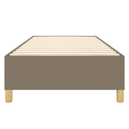 Boxspring sengeramme Taupe 100x200 cm Stof