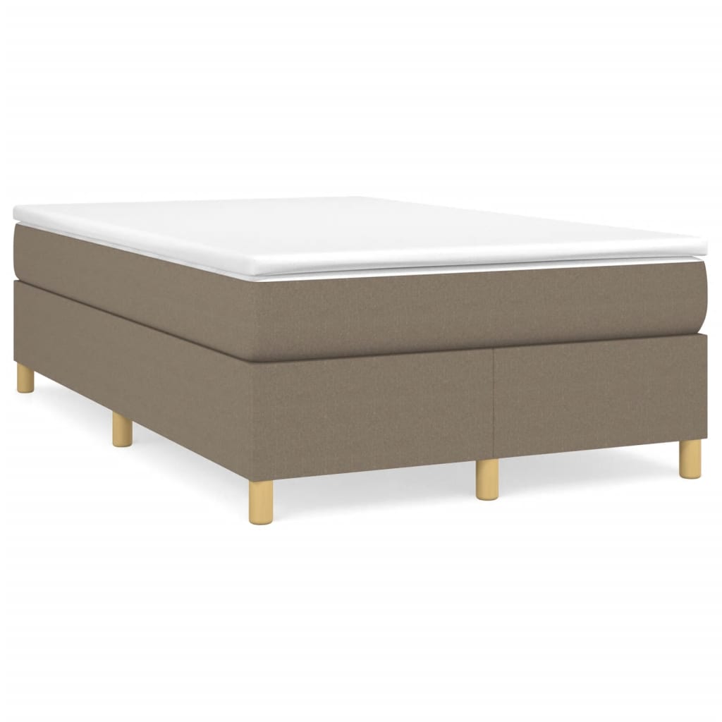Boxspring sengeramme Taupe 120x200 cm Stof