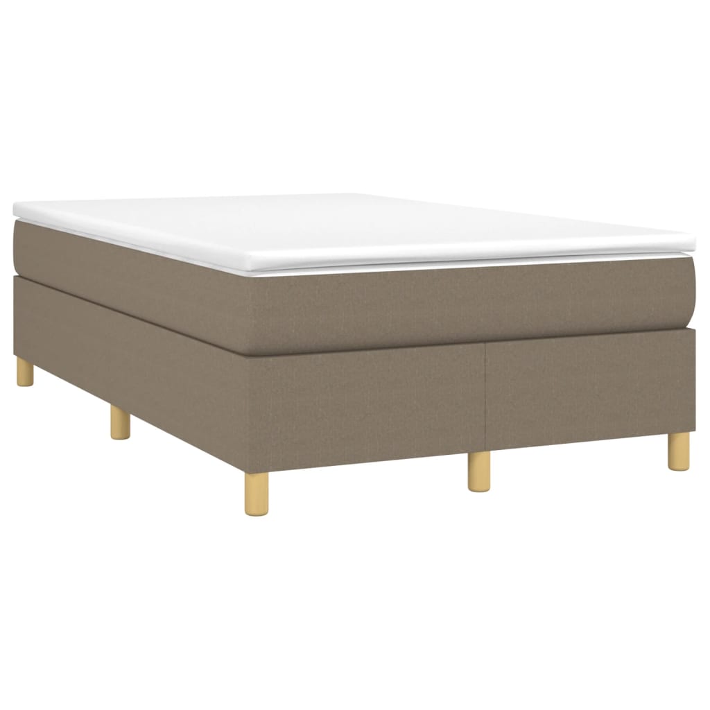 Boxspring sengeramme Taupe 120x200 cm Stof