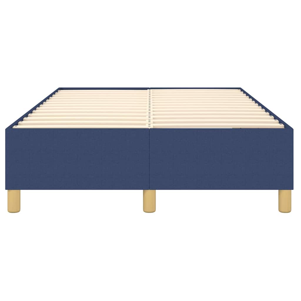 Boxspring sengeramme 120x200 cm stof blå