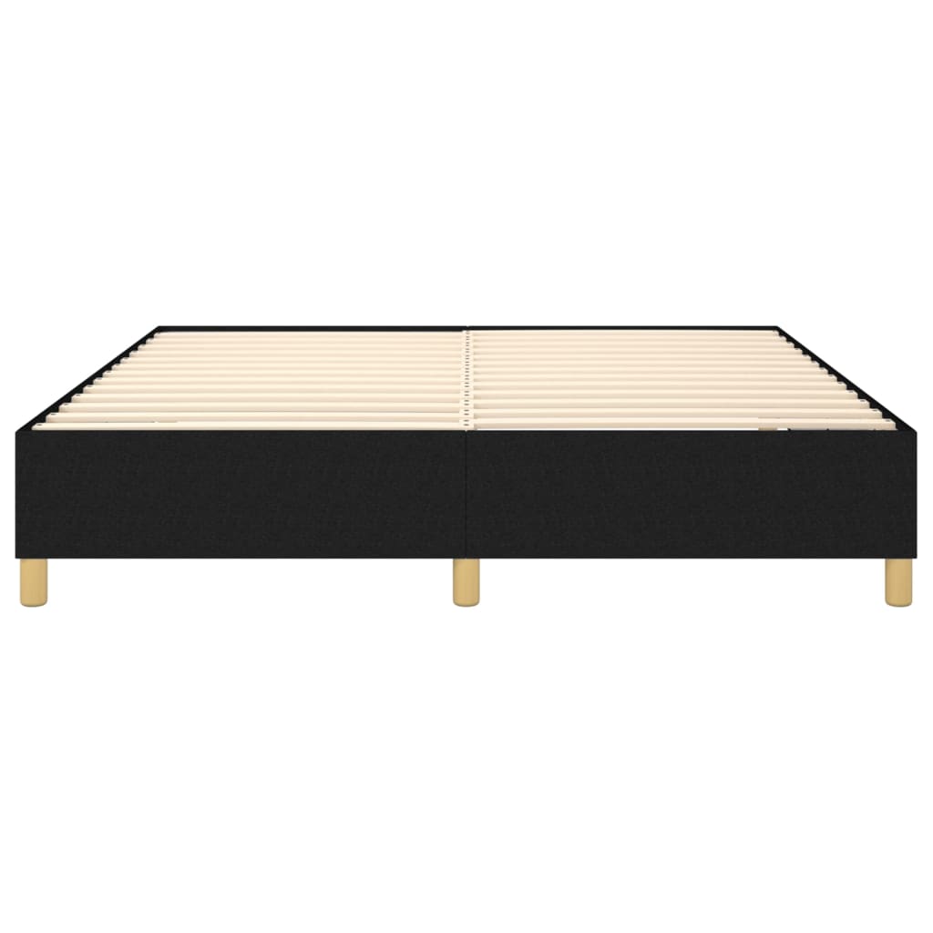Boxspring sengeramme 180x200 cm stof sort