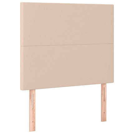 sengegavl Cappuccino 80x5x118/128 cm kunstlæder