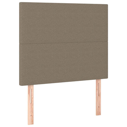 sengeramme uden madras 80x200 cm stof gråbrun
