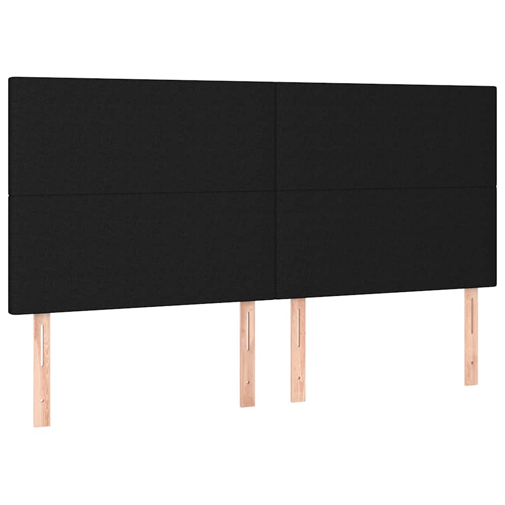 sengeramme uden madras 180x200 cm stof sort
