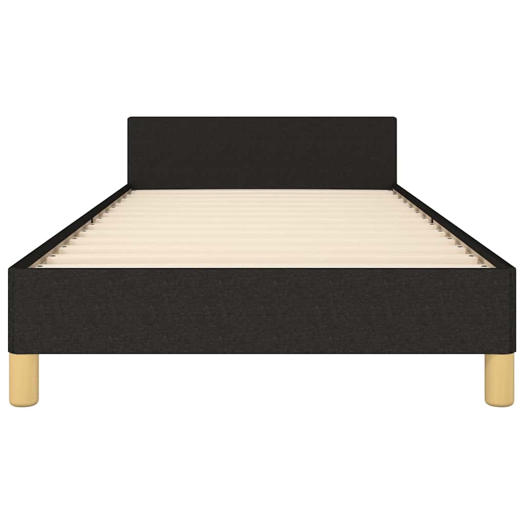 sengeramme uden madras 80x200 cm stof sort