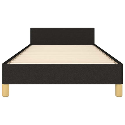 sengeramme uden madras 80x200 cm stof sort