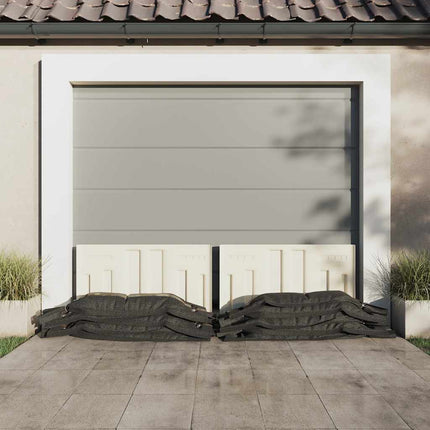 sandsække 50 stk. 103x25 cm HDPE mørkegrøn
