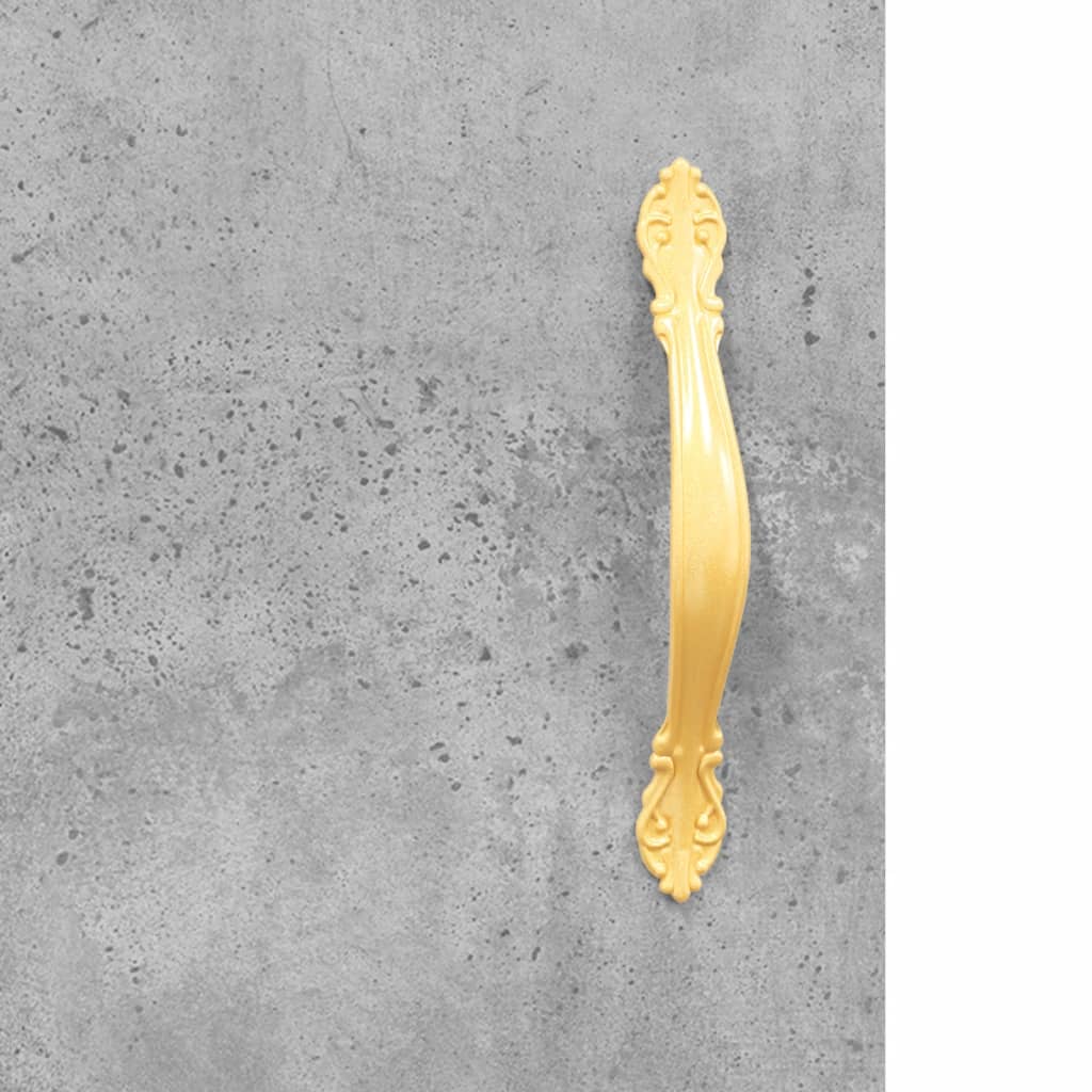 vægskabe 2 stk. 69,5x34x90 cm betongrå