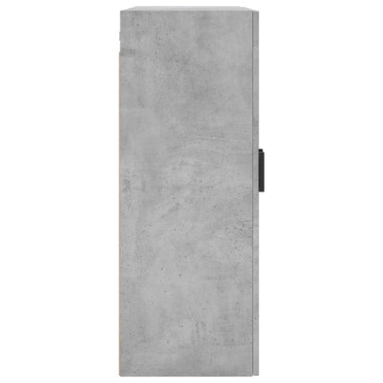 vægskabe 2 stk. 69,5x34x90 cm betongrå
