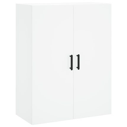 højskab 69,5x34x180 cm konstrueret træ hvid