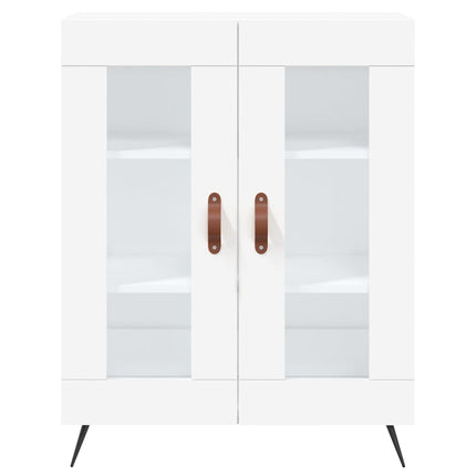 højskab 69,5x34x180 cm konstrueret træ hvid