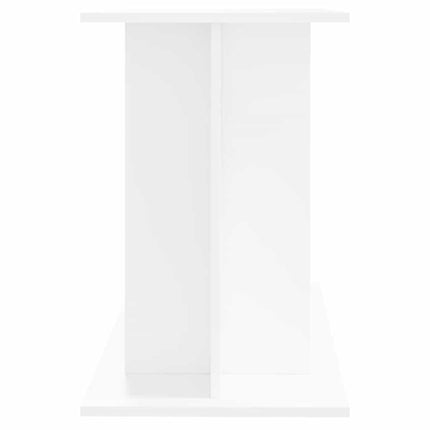 akvariebord 100x40x60 cm konstrueret træ hvid