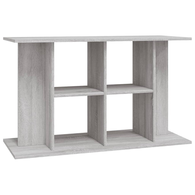 akvariebord 100x40x60 cm konstrueret træ grå sonoma-eg