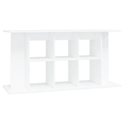 akvariebord 120x40x60 cm konstrueret træ hvid