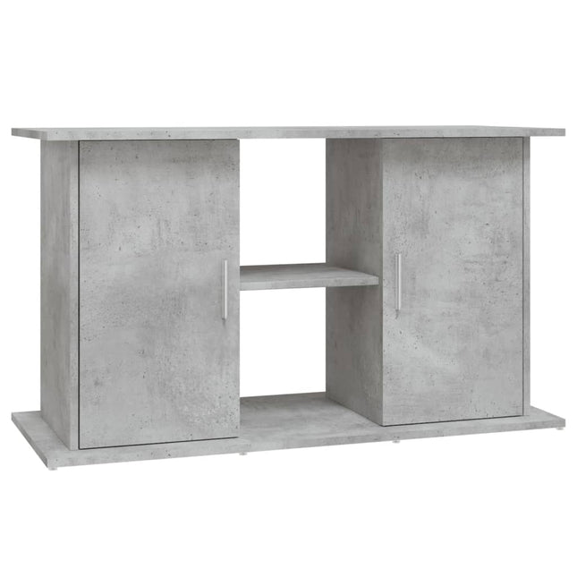 akvariestativ betongrå 101x41x58 cm konstrueret træ