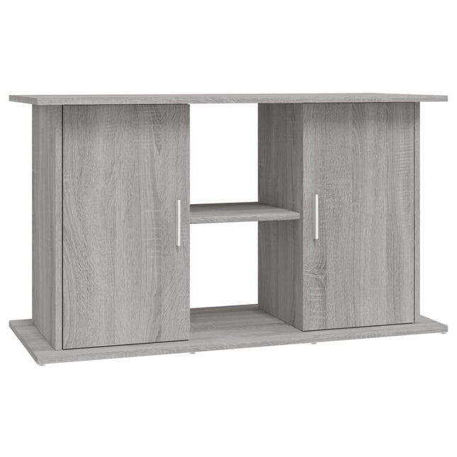 akvariebord 101x41x58 cm konstrueret træ grå sonoma-eg