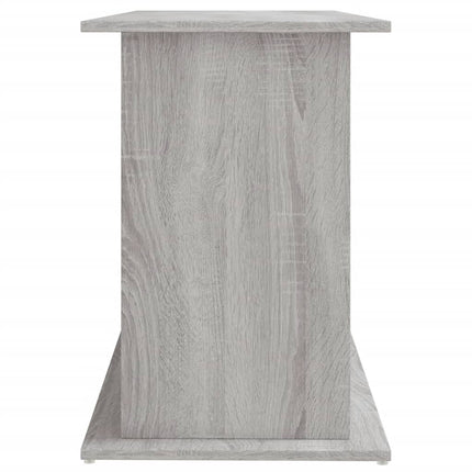 akvariebord 121x41x58 cm konstrueret træ grå sonoma-eg