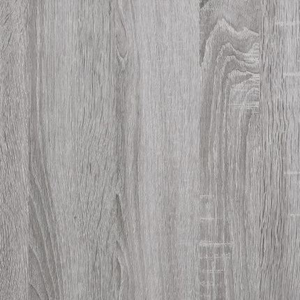 akvariebord 121x41x58 cm konstrueret træ grå sonoma-eg