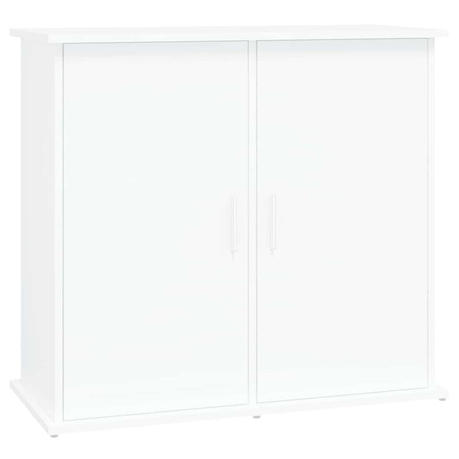akvariebord 81x36x73 cm konstrueret træ hvid