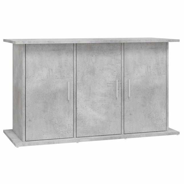 akvariestativ betongrå 101x41x58 cm konstrueret træ