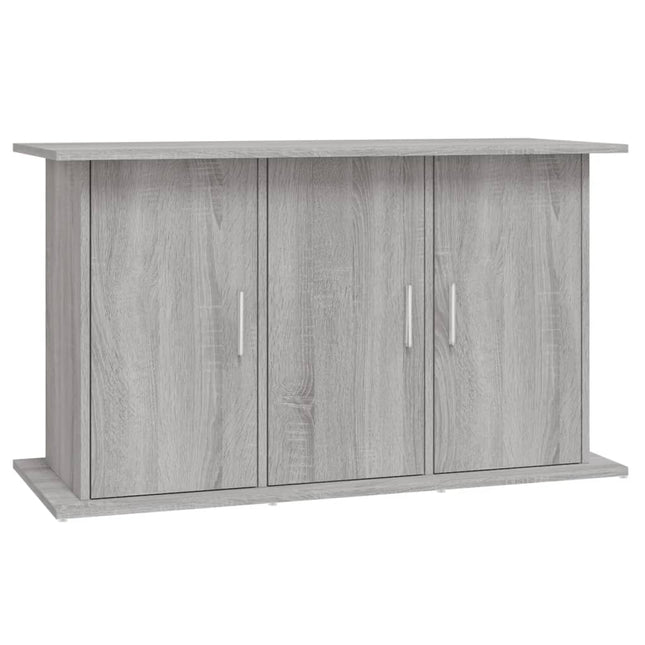 akvariebord 101x41x58 cm konstrueret træ grå sonoma-eg