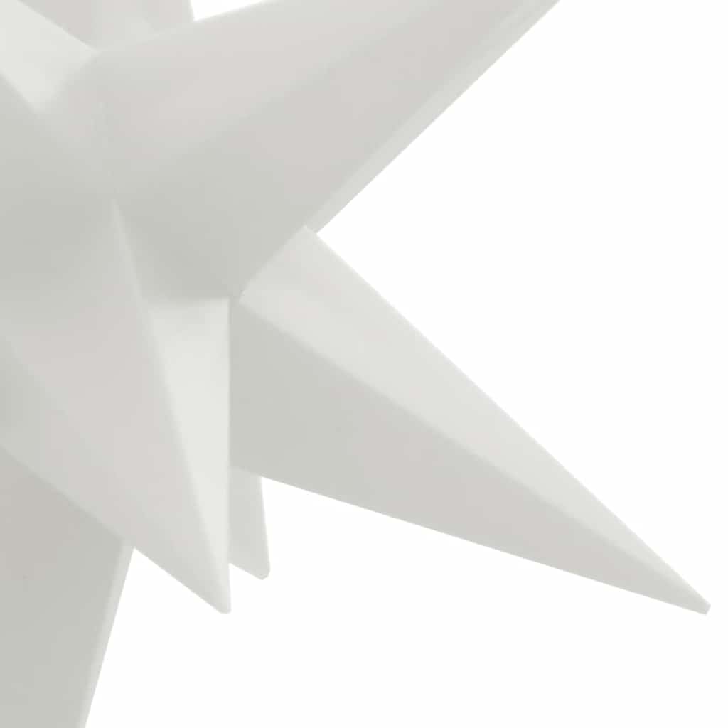 juledekoration med 10 LED'er 10 cm hvid