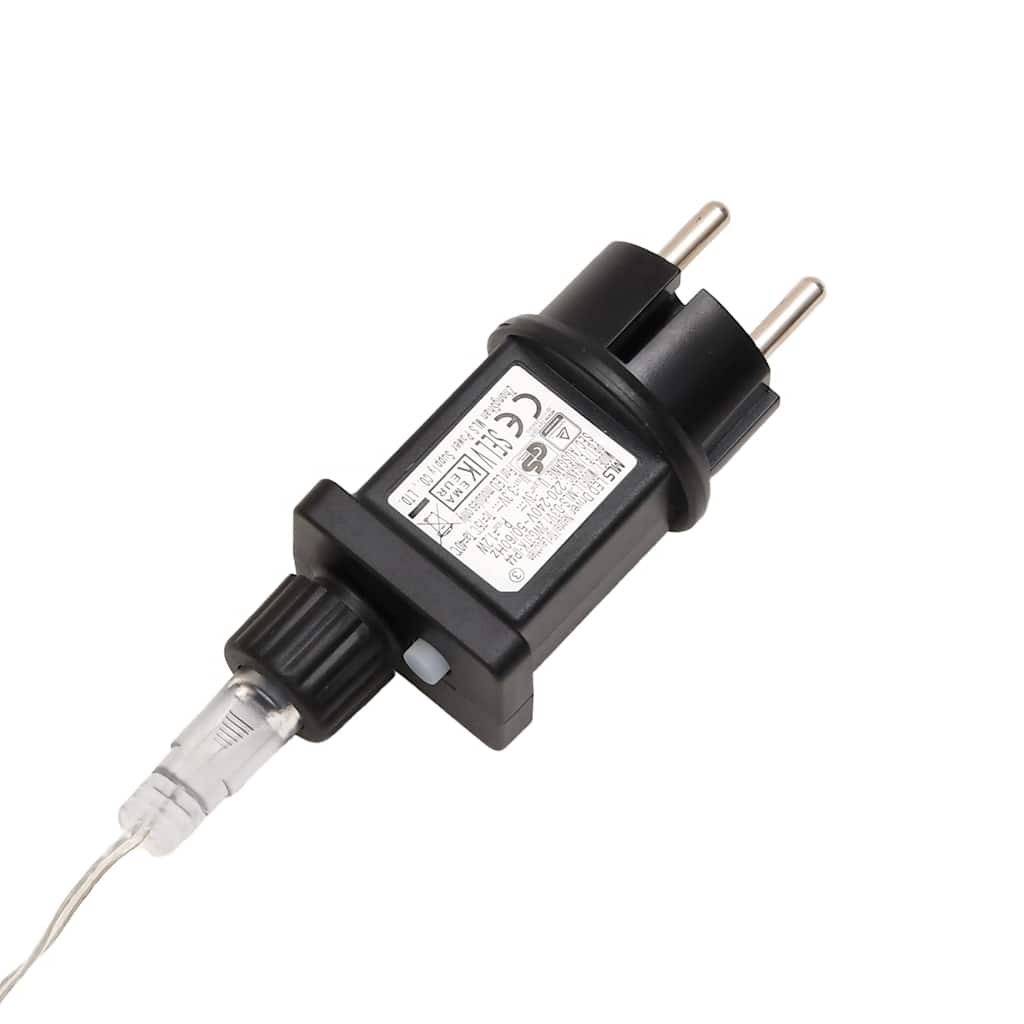 juledekoration med 10 LED'er 10 cm hvid