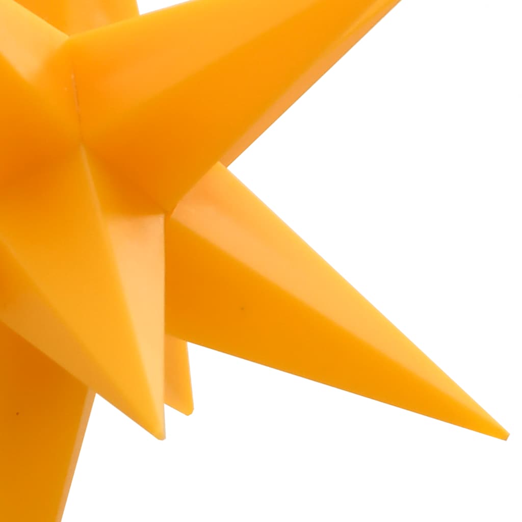 juledekoration med 10 LED'er 10 cm gul