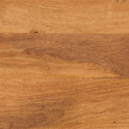 skænk 60x33,5x75 cm massivt mangotræ brun og sort