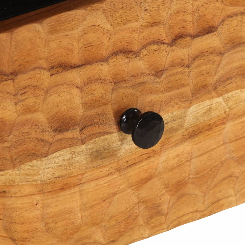 sengeborde 2 stk. 40x33x46 cm massivt akacietræ