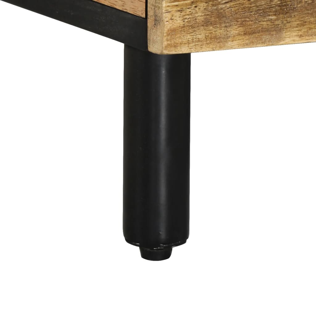 sofabord 80x50x40 cm massivt mangotræ