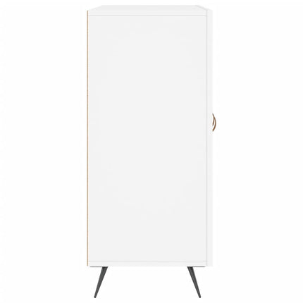 skab 90x34x80 cm konstrueret træ hvid