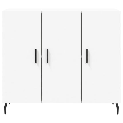 skab 90x34x80 cm konstrueret træ hvid