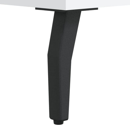skab 90x34x80 cm konstrueret træ hvid