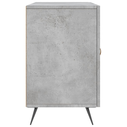 skænk 100x36x60 cm konstrueret træ betongrå