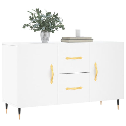 skænk 100x36x60 cm konstrueret træ hvid