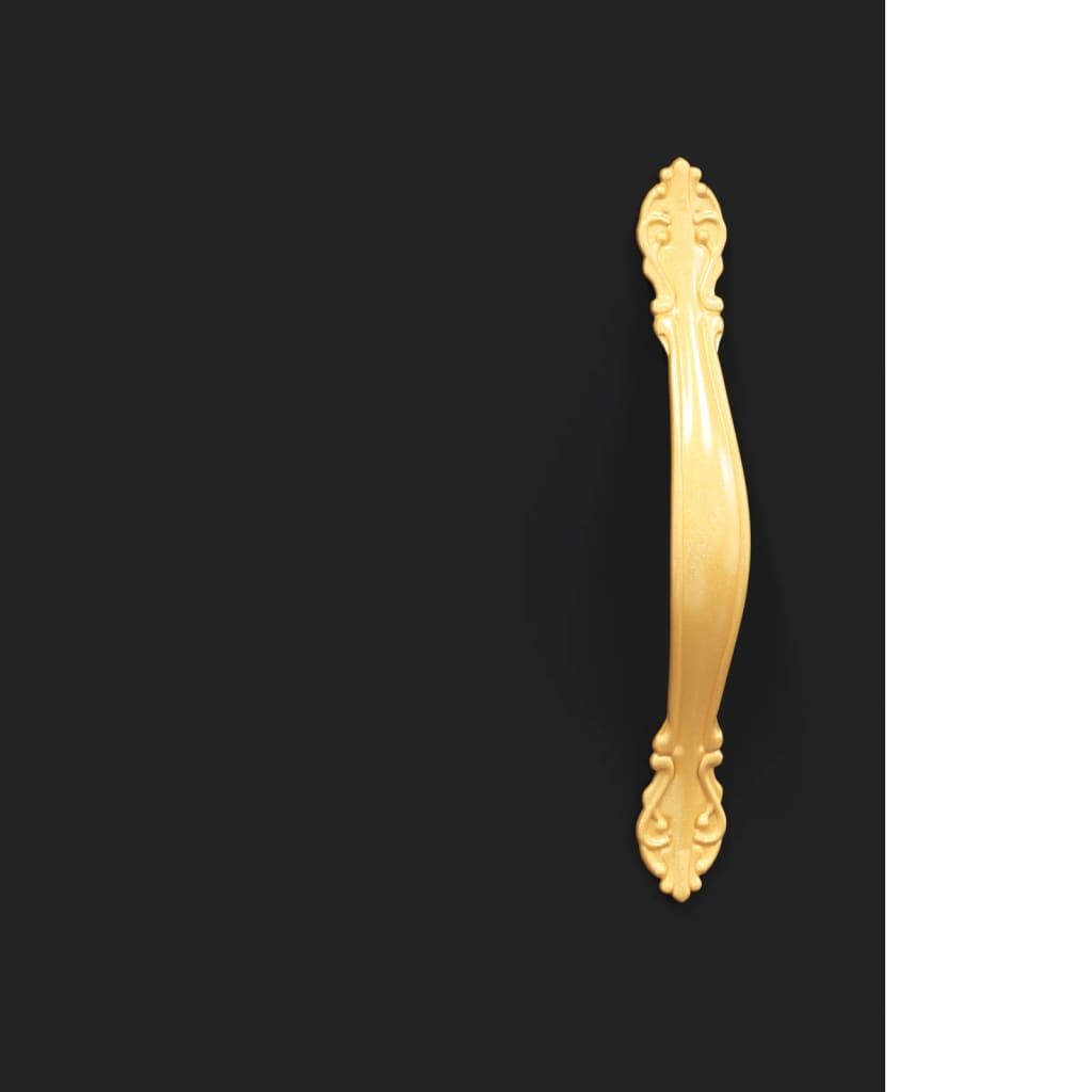 skænk 100x36x60 cm konstrueret træ sort