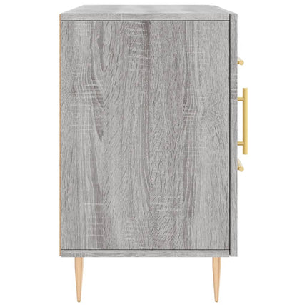 skænk 100x36x60 cm konstrueret træ grå sonoma-eg