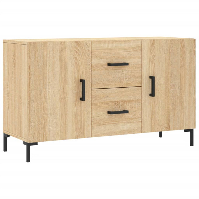 skænk 100x36x60 cm konstrueret træ sonoma-eg