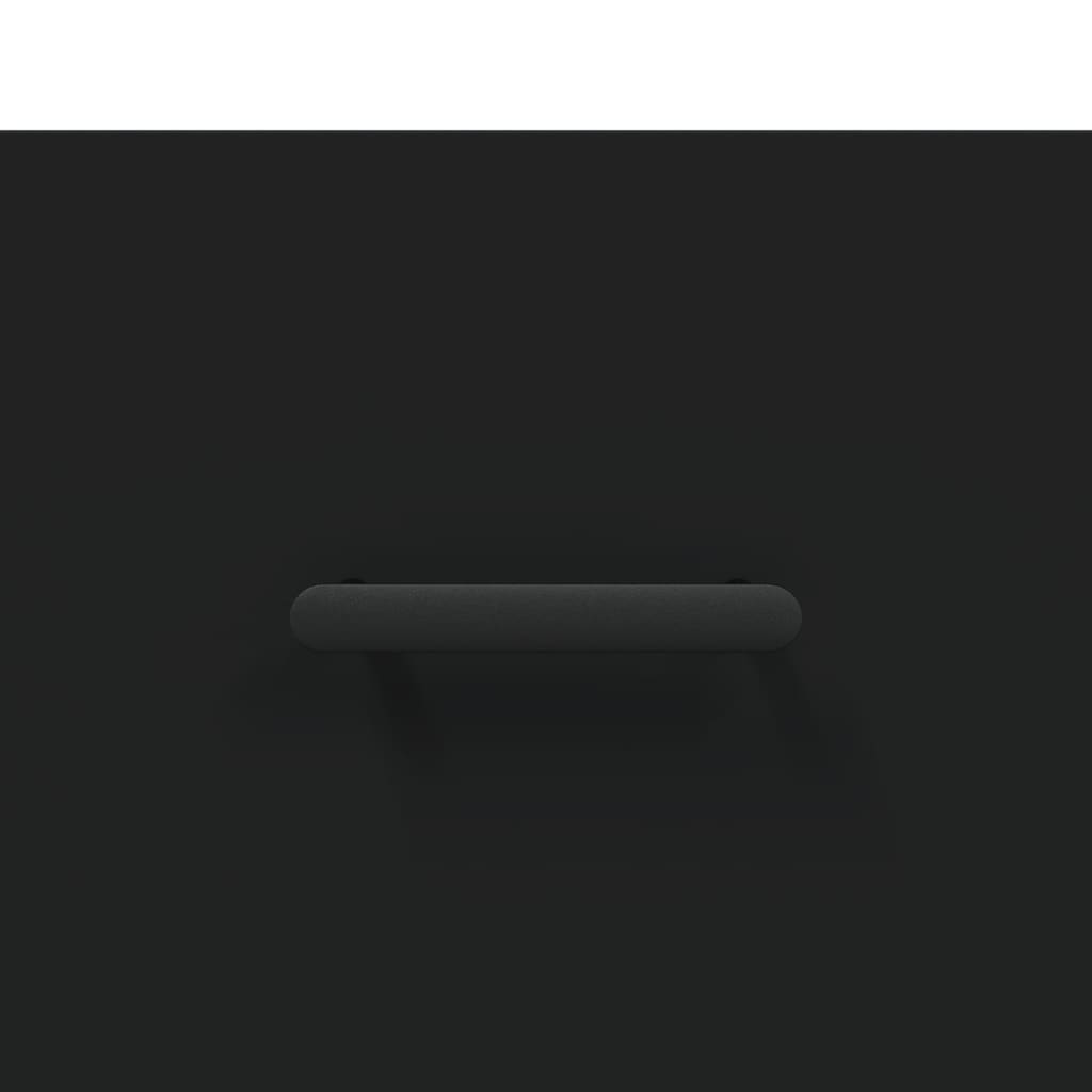 skænk 100x36x60 cm konstrueret træ sort