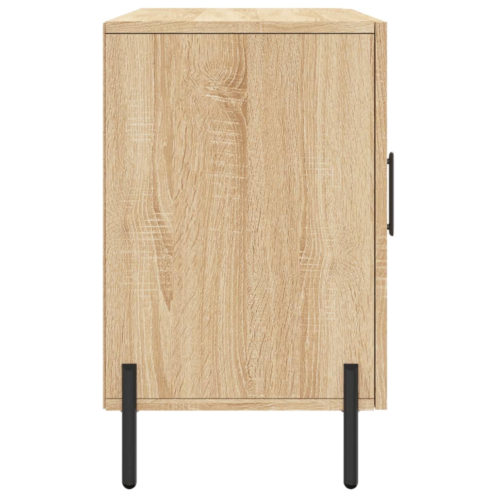 skænk 100x36x60 cm konstrueret træ sonoma-eg