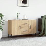 skænk 100x36x60 cm konstrueret træ sonoma-eg