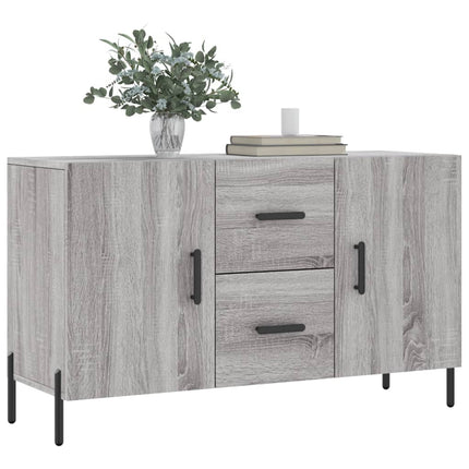 skænk 100x36x60 cm konstrueret træ grå sonoma-eg