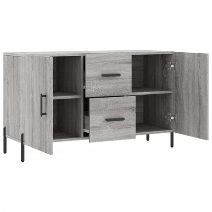 skænk 100x36x60 cm konstrueret træ grå sonoma-eg