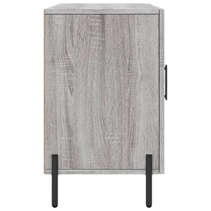 skænk 100x36x60 cm konstrueret træ grå sonoma-eg